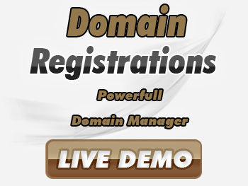 Half-price domain registration services